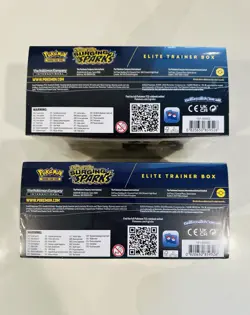 Pokemon Surging Sparks Elite Trainer Box 2 ETB Lot NEW - Image 4