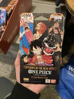 LOT OF 11 One Piece Op-09 Emperors In The New World Sleeved Booster Pack English - Image 3