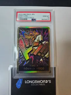 One Piece - JPN Lucci GOLD DON!! - Premium Booster -The Best- PSA 10 - Image 4