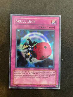 Skull Dice (EDS-003) Secret Rare- Unlimited Edition Yu-Gi-Oh! - Image 1