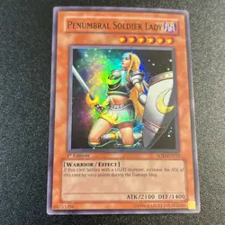 Penumbral Soldier Lady SOD-EN033 - 1st Edition - Super Rare Yugioh - Image 1
