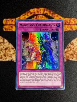 YUGIOH • MAGICIAN’S COMBINATION • ULTRA RARE • LDS3-EN005 • UNLIMITED • NM - Image 1