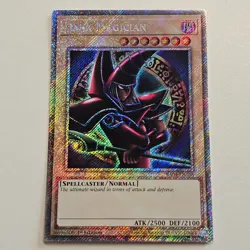 Dark Magician - RA04 - Platinum Secret Rare - Yugioh Euro ARCANA Art - Image 1
