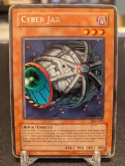 Yugioh Cyber Jar MRL-077 - Rare - Magic Ruler Unlimited Yu-Gi-Oh! (HP) - Image 1