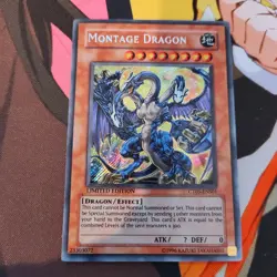 Montage Dragon ct05-ens01 Ltd Ed (NM/VLP) Secret Rare Yu-Gi-Oh! MP - Image 1