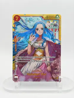 Nefeltari Vivi OP04-118 SEC Kingdoms of Intrigue Secret Rare Foil One Piece TCG - Image 1