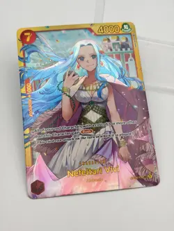 Nefeltari Vivi OP04-118 SEC Kingdoms of Intrigue Secret Rare Foil One Piece TCG - Image 2