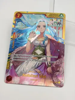 Nefeltari Vivi OP04-118 SEC Kingdoms of Intrigue Secret Rare Foil One Piece TCG - Image 3