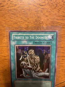 Tribute to The Doomed MRD-057 - Super Rare - Near Mint 1st Edition YuGiOh! TCG - Image 4