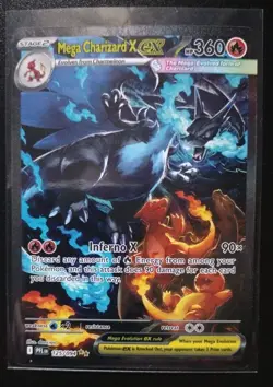 Mega Charizard x EX 125/094 Phantasmal Flames Single Raw Card Pokemon READ - Image 3