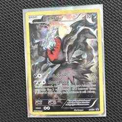 Pokemon Darkrai TCG XY Black Star Promos Holo Card XY114 LP - Image 1