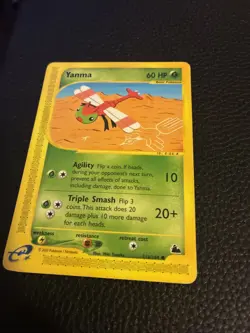 Yanma Reg. 116/144 Skyridge Set (SK) Pokemon Card MP - Image 3