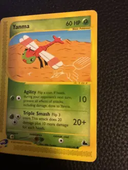 Yanma Reg. 116/144 Skyridge Set (SK) Pokemon Card MP - Image 4