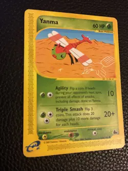 Yanma Reg. 116/144 Skyridge Set (SK) Pokemon Card MP - Image 5