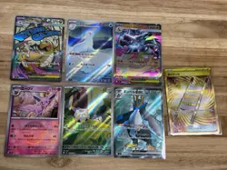 Pokemon TCG Alot of 7 Japanese Cards Mega Dragonite ex 232 , Charizard , - Image 1