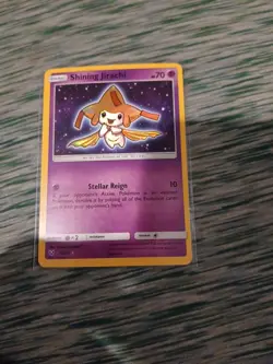 Pokemon TCG Shining Jirachi Holo Rare Card 42/73 Shining Legends Series - Image 1