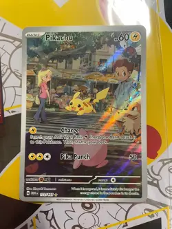 Pokemon Card - Pikachu 173/165 Illustration Rare - S&V 151 English - listing 1 - Image 1
