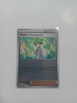 Wallys Compassion 132/132 Mega Evolution Reverse Holo NM Pokemon Card - Image 1
