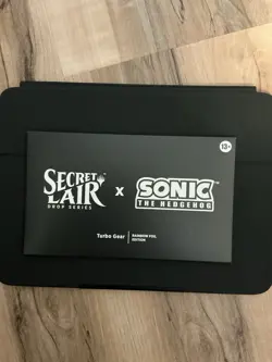 MTG Secret Lair x Sonic the Hedgehog Superdrop: Turbo Gear (Rainbow Foil) Sealed - Image 1