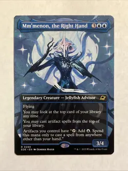 Mm'menon, the Right Hand (Borderless) Edge of Eternities Regular - Image 1