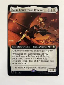 Suki, Courageous Rescuer (Extended Art) Avatar: The Last Airbender Regular - Image 1