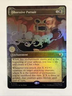 Obsessive Pursuit (Showcase) Avatar: The Last Airbender Foil - Image 1
