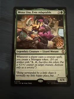 Magic: The Gathering Mona Lisa, Ever Adaptable Legendary Creature TMT #0126 - Image 1
