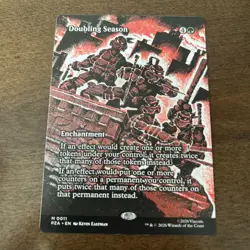 Magic The Gathering Doubling Season (Borderless) Teenage Mutant Ninja Turtles - Image 1