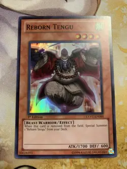 Reborn Tengu EXVC-EN000 1st Edition Super Rare LP Yugioh - Image 1
