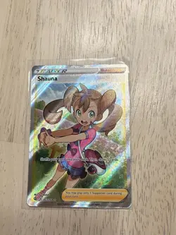 Shauna Pokemon Fusion Strike 263/264 Ultra Rare Full Art Holo NM - Image 1