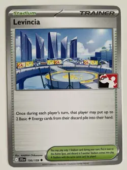 Levincia 150/159 Pokemon TCG Journey Together Prize Pack Series Non-Holo LP - Image 1