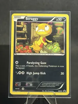 2011 Pokemon TCG Scraggy (Cosmos Holo) BW25 -NM- Black & White Promos - Image 1