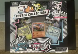Pokemon TCG: Black Bolt & White Flare - Unova Poster Collection - Image 1