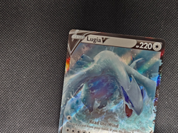 Pokemon TCG Lugia V 138/195 Rare Silver Tempest Sword & Shield Holo Card - Image 2