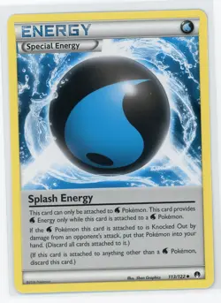 Pokemon TCG - Splash Energy 113/122 - BREAKpoint - Uncommon - Image 1