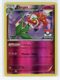 Pokemon TCG - Florges 103/162 - Pokemon League Promos - Stamped Reverse Holo - Image 1