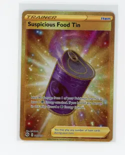 Pokemon TCG - Suspicious Food Tin 80/73 - Champion's Path - Secret Rare - Image 1