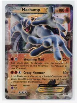 Pokemon TCG - Machamp EX 37/98 - Ancient Origins - Holo Ultra Rare - Image 1