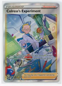 Pokemon TCG - Colress's Experiment GG59/GG70 - Crown Zenith - Full Art - Image 1