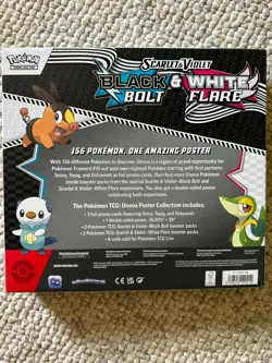 Pokemon Black Bolt And White Flare Unova Poster Collection Box - Image 3