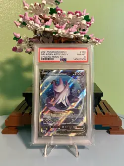 Pokemon TCG Galarian Articuno V 170/198 Chilling Reign! PSA 8! - Image 1