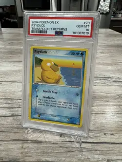 PSYDUCK 2004 POKEMON TEAM ROCKET RETURNS 70/109 GRADED PSA 10 GEM MINT - Image 2