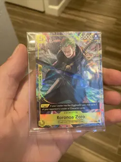 Roronoa Zoro (Illustration Box Vol.3) OP07-113 One Piece Promotion Cards Foil - Image 1