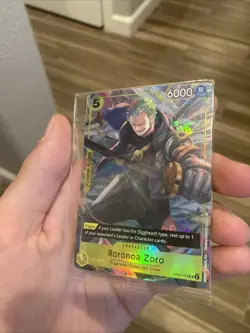 Roronoa Zoro (Illustration Box Vol.3) OP07-113 One Piece Promotion Cards Foil - Image 2