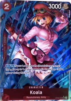 One Piece TCG Koala (Alternate Art) SR Premium Booster -The Best- OP05-006 NM - Image 1