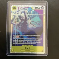 Enel EB02-052 Character One Piece Extra Booster 11000 Power 10 Cost Special Holo - Image 1