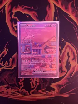 Pokemon TCG Mew EX 053 Scarlet & Violet Promo Holo Card NM Condition - Image 1