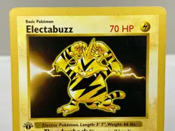 Electabuzz 020/102 Base Set (Shadowless) 1st Edition Pokemon Card - MP - Image 3