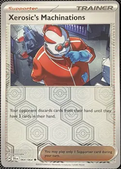 Xerosic's Machinations 064/064 Sv: Shrouded Fable Reverse Holo - Pokemon Card - Image 1