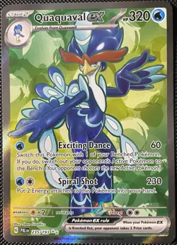 Quaquaval ex 235/193 Sv02: Paldea Evolved Holo - Pokemon Card - Image 1